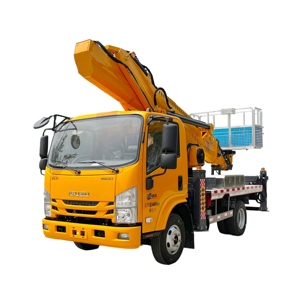 Chất lượng cao ISUZU nền tảng làm việc trên không diesel mới xe tải xô mới xe tải xô mới bùng nổ nâng cao độ cao làm việc xe tải - Product Image 3