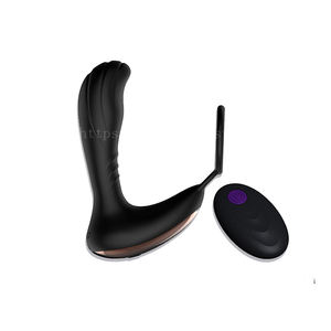 Caja Personalizada Gratis - Vibradores de Punto G de Silicona, Juguete <span class=keywords><strong>Anal</strong></span>, Tapón <span class=keywords><strong>Anal</strong></span>, Masajeador de Próstata Masculino de Silicona de Fantasía con Anillo para el Pene - Product Image 1