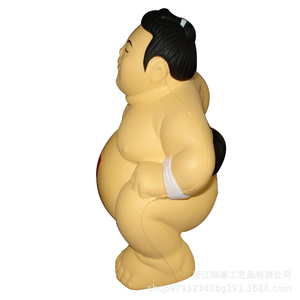 Jouet lutteur de sumo en mousse PU, peluche douce, décoration promotionnelle - Product Image 1