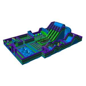 Trẻ em <span class=keywords><strong>Inflatable</strong></span> công viên giải trí mê cung lớn <span class=keywords><strong>Inflatable</strong></span> nảy công viên chủ đề - Product Image 1