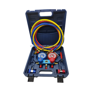 Nouveau Climatiseur Réfrigération Voiture <span class=keywords><strong>R134</strong></span> R410a R22 R407c R404a Collecteur Jauge Ensemble Systèmes OUTIL - Product Image 1
