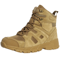 Sepatu Kerja Outdoor Pria Nyaman Motif Harimau Serigala, Sol Anti Selip Tahan Lama untuk Hiking, Aktivitas Lapangan, Berkemah, Berburu, Latihan