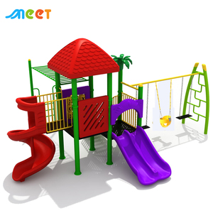 Gặp gỡ đồ chơi sân chơi <span class=keywords><strong>Slide</strong></span> thiết bị vui vẻ nhựa trẻ em ngoài trời sân sau công viên sân sau trượt - Product Image 3