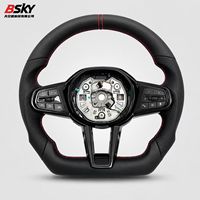 Setir Kulit Sporty Edisi Terbatas Harga Grosir Pabrik Gaya CS Cocok untuk BMW F10 F30 G28 G38 E89 E90