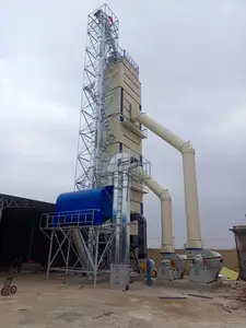 Environment Friendly 200 Tons Per Day Agricultural Continuous Double Coal Blower Oil Burner Drying Machine