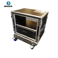 Flight case antichoc 5U personnalisé OEM avec tiroir en mousse pour 6 microphones