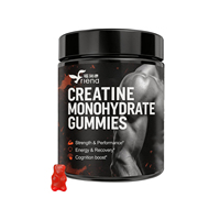 Gummies de créatine monohydrate en gros, formule et saveur personnalisées, fabrication OEM sous marque privée