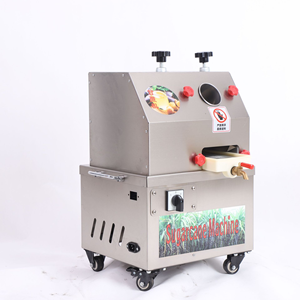 Máquina Extractora de Jugo de Caña de Azúcar de Acero Inoxidable Personalizable al por Mayor con Motor de 450W, Fácil de Operar, Pequeña y Portátil - Product Image 1
