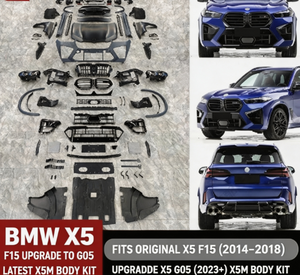 Kit de Carrocería Exterior Auron X5 F15 G05 de Alta Calidad, Nuevo y Mejorado, Parachoques 2014-2018 X5N, Mejor Precio, Juego Completo de Parachoques al por Mayor - Product Image 1
