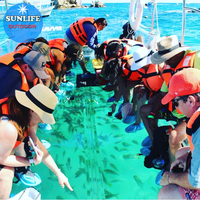 SUNLIFE-Bateau en verre transparent, avec 6-8 sièges, 10-15 personnes, gros bateaux en cristal, point de chute, kayak, meilleure vente