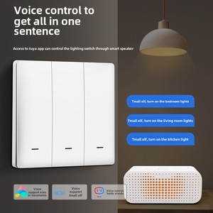 Interruptores de Pared Táctiles Inteligentes Zigbee de Alta Calidad con Compatibilidad con Google Home y Alexa, Función de Temporizador y Aplicación Smart Life - Product Image 4