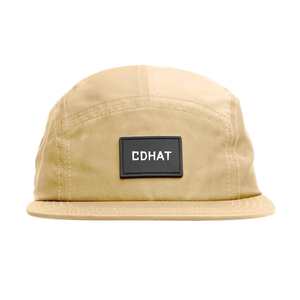 Gorra deportiva clásica personalizada de color sólido al por mayor, gorra de malla de cinco paneles y cinco paneles, gorra ligera de poliéster para atletismo con logotipo - Product Image 5