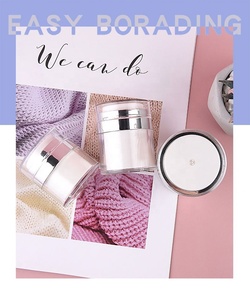 Acrylic Manufacturers Sell 15ml, 50ml, and 100ml Recyclable <b>Sunscreen</b> Isolation Cream Vacuum Cream Jars - Product Image 4