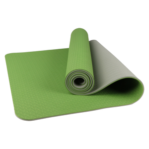 Alta calidad XINGYUN 6mm de espesor TPE Yoga Mat 183cm de longitud de doble cara suave rebote antideslizante logotipo personalizado uso Universal de fábrica - Product Image 5
