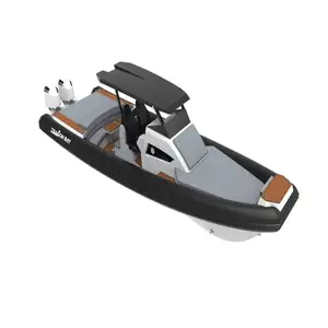 Barco inflável de alumínio 38 pés de alta velocidade e bom desempenho casco SP RIB1150 Orca/Hypalon/PVC RIB