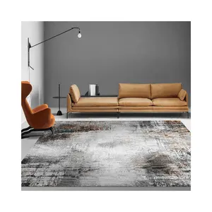 Custom Modern Abstract Painting Polyester Rug Carpets Home And Office Luxury Machine Washable Tapis Salon En Gros From Maison