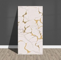 Papier peint design marbre de luxe, rouleau auto-adhésif imperméable, panneaux muraux autocollants pour la décoration murale