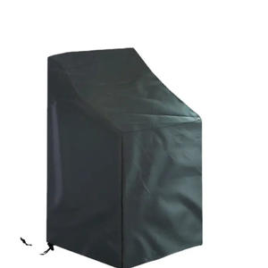 Vente chaude TEMU 210D Oxford Tissu Étanche À La Pluie Anti-Poussière Sunproof Couverture pour Meubles D'extérieur Couleur Noire - Product Image 4