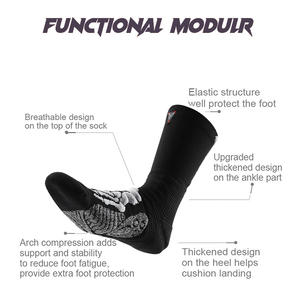 Chaussettes unisexes Crew Logo brodé Commande personnalisée Fonction de <span class=keywords><strong>compression</strong></span> en tricot à quantité minimale de commande basse pour la saison d'automne des jeunes mettant en vedette des animaux - Product Image 2