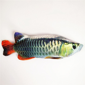 Pha lê siêu mềm sang trọng PP bông 30cm điện Cá trêu chọc mèo Pet Swinging nhảy sang trọng Thú nhồi bông đồ chơi - Product Image 5