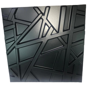 Panneau mural moderne en <span class=keywords><strong>PVC</strong></span> texturé 3D 50X50 cm Carreaux muraux 3D pour l'intérieur Résistant à l'humidité 50X50 cm Papier peint <span class=keywords><strong>Salle</strong></span> <span class=keywords><strong>de</strong></span> <span class=keywords><strong>bain</strong></span> Ménage - Product Image 4