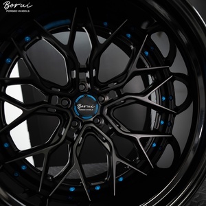 博瑞2件T6061合金车轮5X114.3 5X120深凹<span class=keywords><strong>16</strong></span> 17 18 19 20 21 22 23 24英寸赛车用碳纤维车轮 - Product Image 3