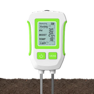 Testeur de sol 5 en 1 à double sonde pour le pH, la température, l'humidité, l'intensité lumineuse et la fertilité dans les vergers et les pots de fleurs - Product Image 1