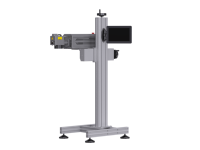 Machine de marquage laser à fibre 50W en ligne 2025, haute vitesse, pour gravure laser de tuyaux PE, HDPE, PPR, PVC, câbles et acier, compatible BMP, AI, DWG