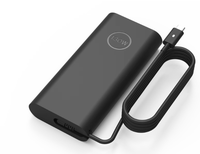Pengisi daya Notebook Tipe C 130W, untuk Laptop adaptor daya catu daya untuk Dell HP Laptop