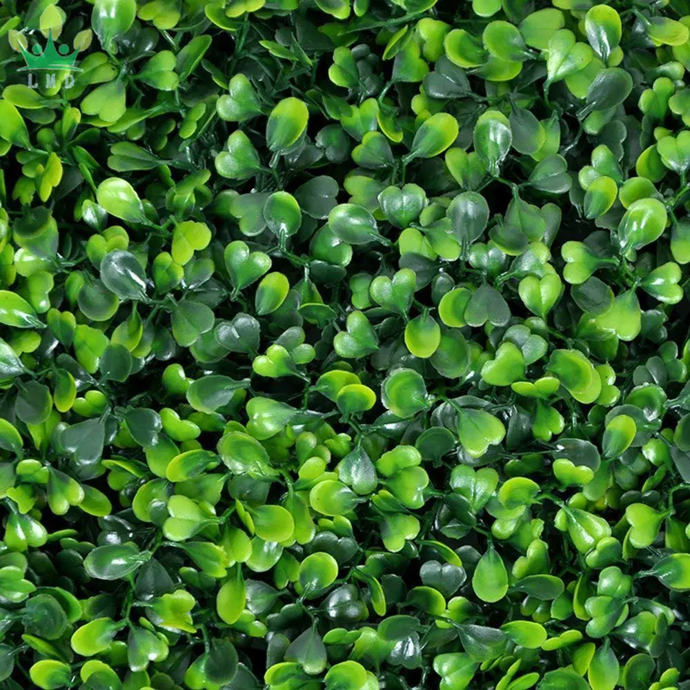 LMD 8 Pack Artificial Boxwood Panels Topiary Hedge Plants Artificial Greenery Fence Panels für Greenery Walls,Garden