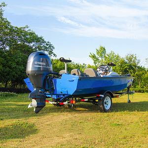 2023 piccola barca da pesca in alluminio saldato di vendita calda con Console laterale in vendita - Product Image 3