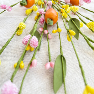 Venta de Ramas de Flores Artificiales, Decoración de Pascua, Flores al por Mayor, Tallos Secos de Pascua, Ramitas - Product Image 3