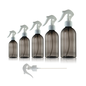 Bouteille pulvérisateur miniature à gâchette en plastique noir PET de 200 ml, 300 ml, 500 ml, pour jardin, avec pompe manuelle - Product Image 4