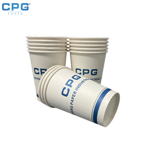 Vasos de papel al por mayor de fábrica, vasos con logotipo personalizado para regalos corporativos y artículos promocionales para empleados - Product Image 1