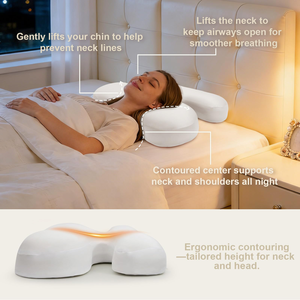 Orthopedic H Shape <b>Nursing</b> Cervical Beauty Pillow Memory Foam Filling Anti Aging Anti Wrinkle Pillow - Product Image 4