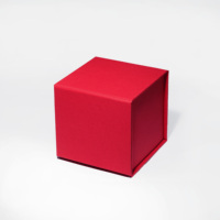 Boîte cadeau magnétique pliable de taille XXS avec couvercle, boîte en papier recyclable, emballage de luxe pour petits cadeaux et entreprises