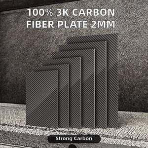 Feuille de fibre de carbone 3K haute résistance et légère sur mesure 500 x 600 x 1 mm (5 mm) pour drones, marque SHENYU -50-150°C - Product Image 5