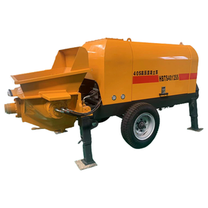 Mini-<span class=keywords><strong>pompe</strong></span> à béton hydraulique d'occasion avec moteur diesel et malaxeur intégré - Product Image 3