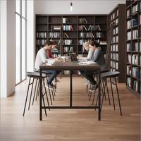 Chaise empilable moderne en feutre recyclé durable pour la maison, le bureau, la chambre, le salon, la salle à manger, les salles de conférence, pieds en fer
