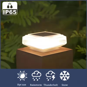 Lampadaire solaire LED, lumière chaude, pour poteau, jardin, sol, extérieur, rechargeable, pour pelouse, allée, éclairage paysager - Product Image 2