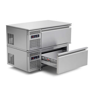 Table <span class=keywords><strong>de</strong></span> travail professionnelle en acier inoxydable pour cuisine, réfrigérateur, <span class=keywords><strong>comptoir</strong></span> <span class=keywords><strong>de</strong></span> chef réfrigéré - Product Image 4