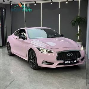 Vinilo para Rotulación de Autos en Aluminio Mate Negro, Rojo Anime, Morado Medianoche, Rosa Metálico, Morado Personalizado y Verde - Product Image 4