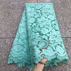 Water Soluble Milk Silk Hollow Peach Lace Fabric <strong>African</strong> for Sewing <strong>Tailors</strong> LT20769 - Product Image 5