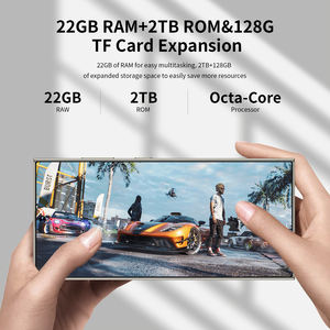 هاتف ذكي جديد نوت 20 ألترا <span class=keywords><strong>2026</strong></span> بشاشة 6.8 بوصة يدعم شبكات الجيل الرابع والخامس غير مقفل يعمل بنظام أندرويد هاتف محمول أصلي - Product Image 2