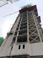 Construcción de apartamentos, estructura de acero prefabricada, con buen aislamiento, uso permanente