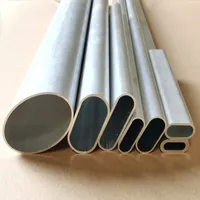Tubo de alumínio oval 7005, tubo de alumínio 7005 2 "x 1" x 0.125 ", venda imperdível