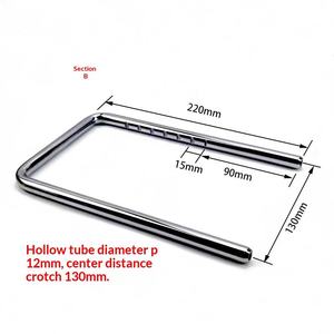 Barre de support de têtière de siège auto personnalisée en acier en forme de B/U, réglable, OEM ODM, fabriquée en Chine - Product Image 1