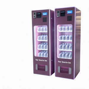 Distributeur automatique intelligent compact 12 voies 12-24 tunnels avec SDK basé sur le cloud et accepteur de paiements multiples pour snacks et boissons - Product Image 1