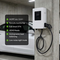 EVEGO Industrial, Estación de Carga Rápida para Vehículos Eléctricos de 21kw, Nivel 2, Suministro de CC, CCS1/NACS, OCPP 2.0.1, IP55, Impermeable, para Exteriores