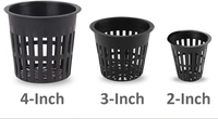 Pot en filet hydroponique de 2 "3" 4 "pour plantes vertes et fleurs